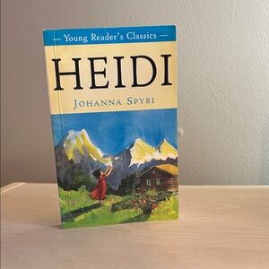3/$10 Heidi by Johanna Spyri Book
